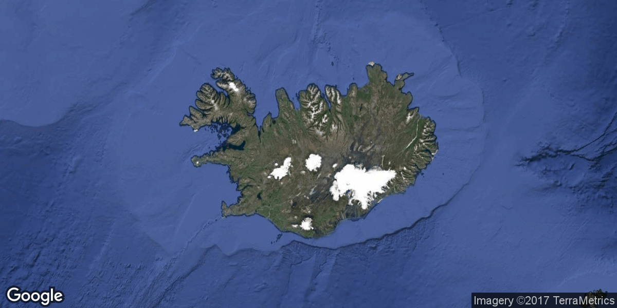 Weather forcast for Iceland